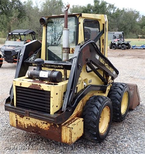 new holland skid steer l455